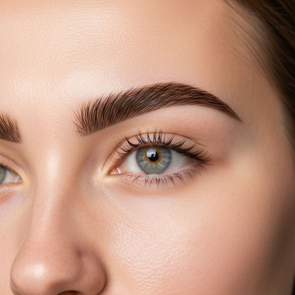 After Brow Lamination