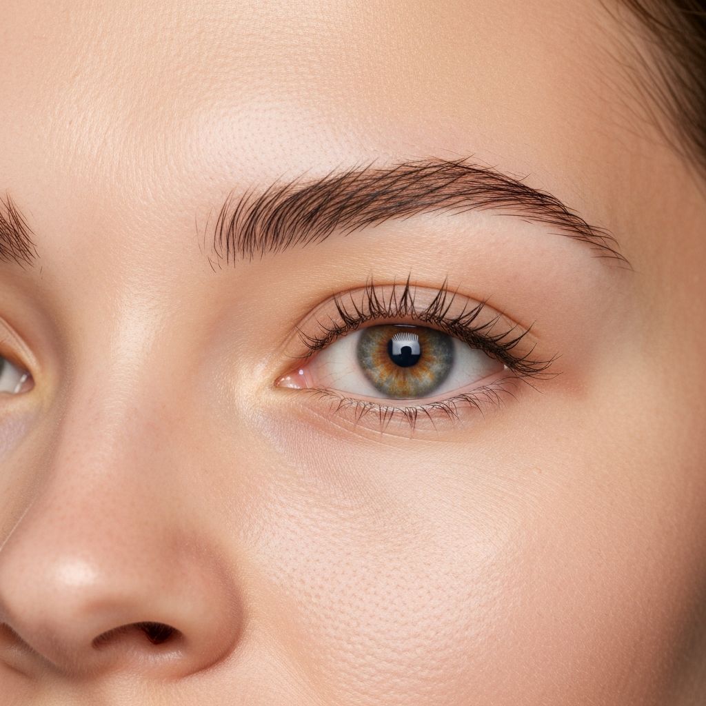 Before Brow Lamination